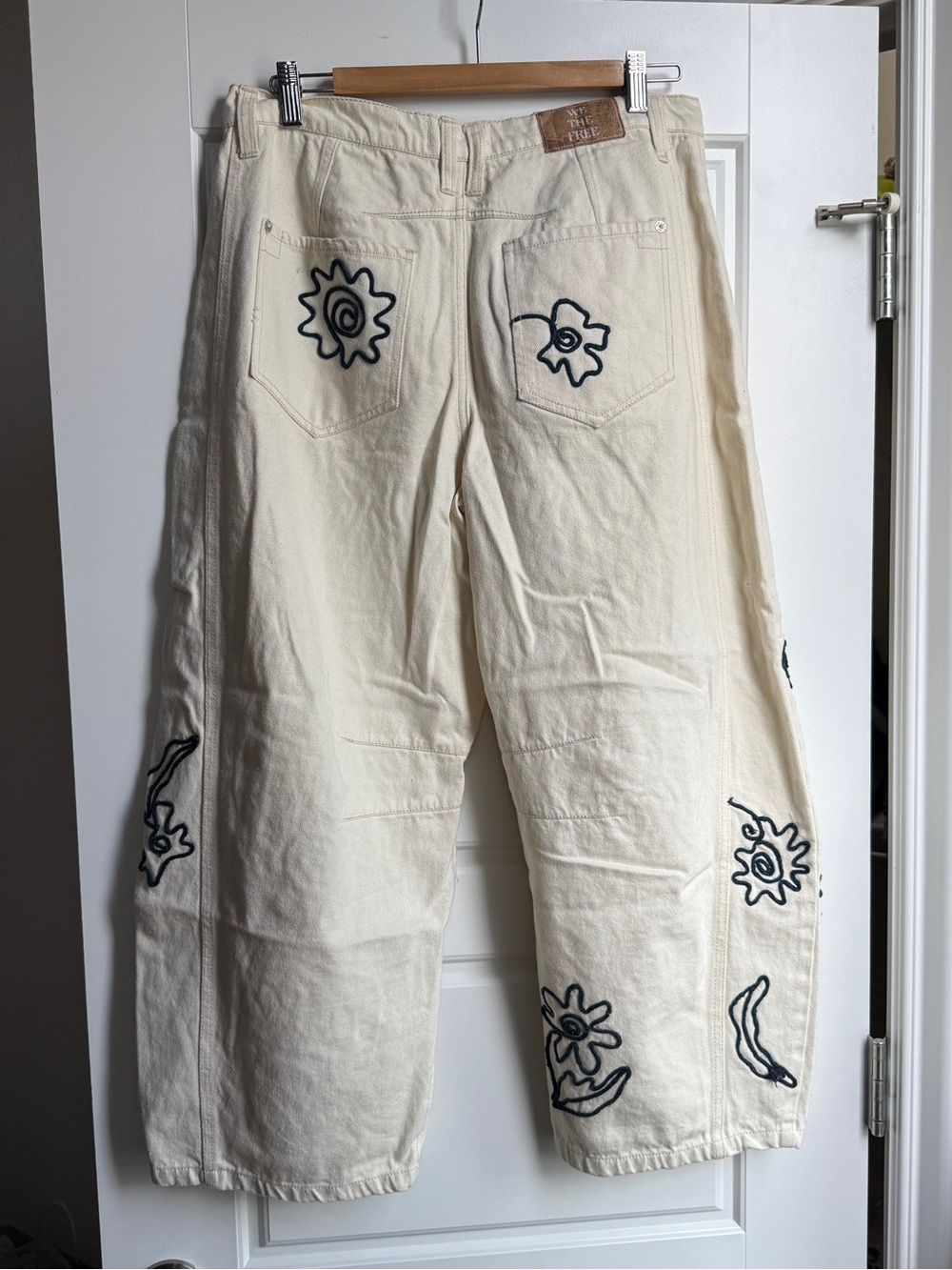 We The Free Good Luck Soutache Barrel Jeans - Picture 7 of 8